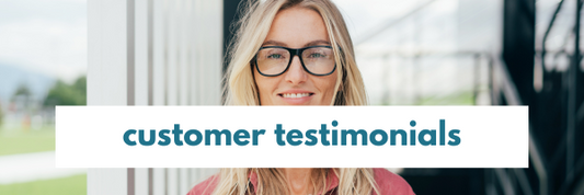 Customer testimonials for small business